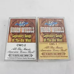 Wagon Wheels Legendary Songs of the Old West Cassette Set 1992 Tapes 1&2