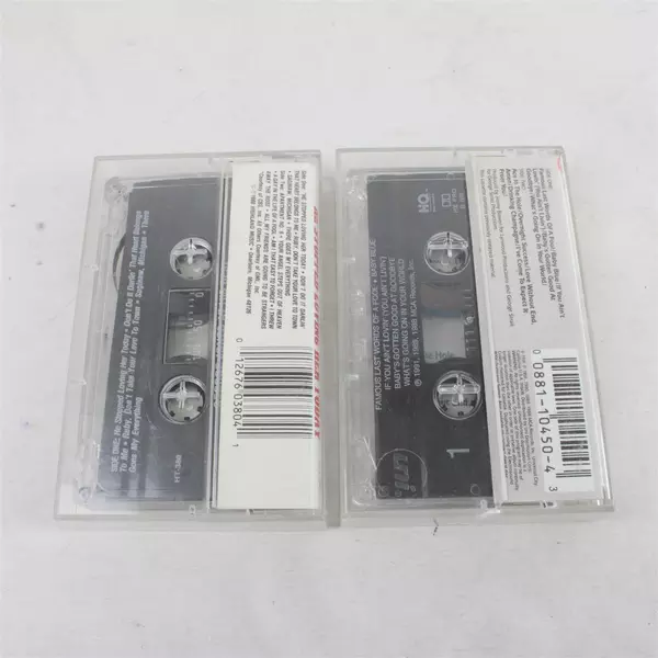 Lot of 2 Cassette Tapes George Jones At His Best + George Strait Ten Strait Hits