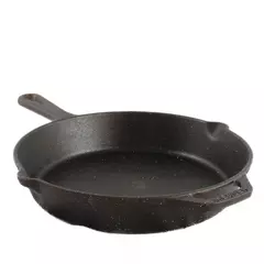 Mercer Culinary 10.25 Inch Cast Iron Skillet Heavy Duty Fry Pan