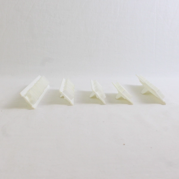 Lot of 5 VTG 1985 Wilton Plastic Message Press Pieces Cake Decorating