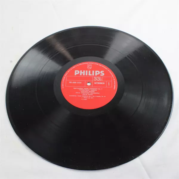 Beethoven Piano Concerto No.3 Stephen Bishop Colin Davis Netherlands LP