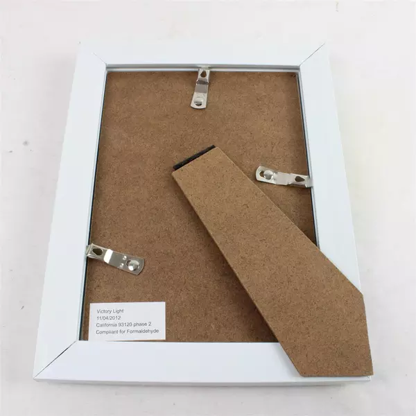 Small Framed Black on White Drawing 6.75" x 5" White Frame Ready to Hang