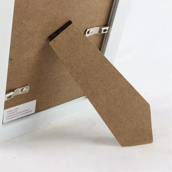 Small Framed Black on White Drawing 6.75" x 5" White Frame Ready to Hang