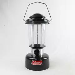 Coleman Twin Tube Fluorescent Green Lantern Model 5344-700 Battery Powered