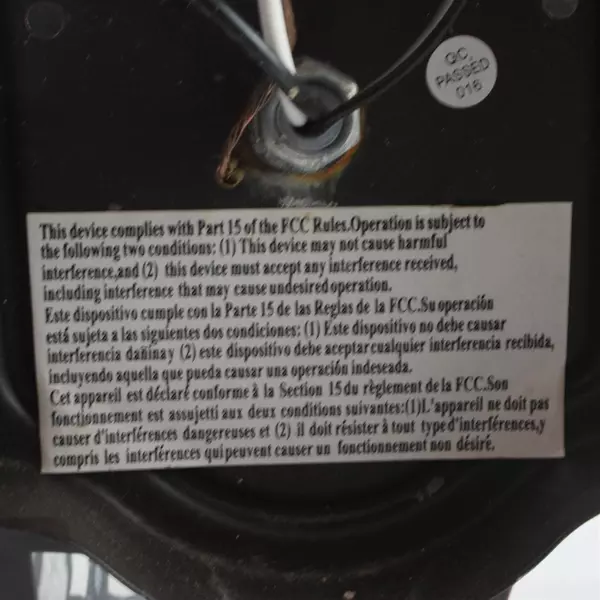 Outdoor Lantern Brushed Patina Finish Used Untested