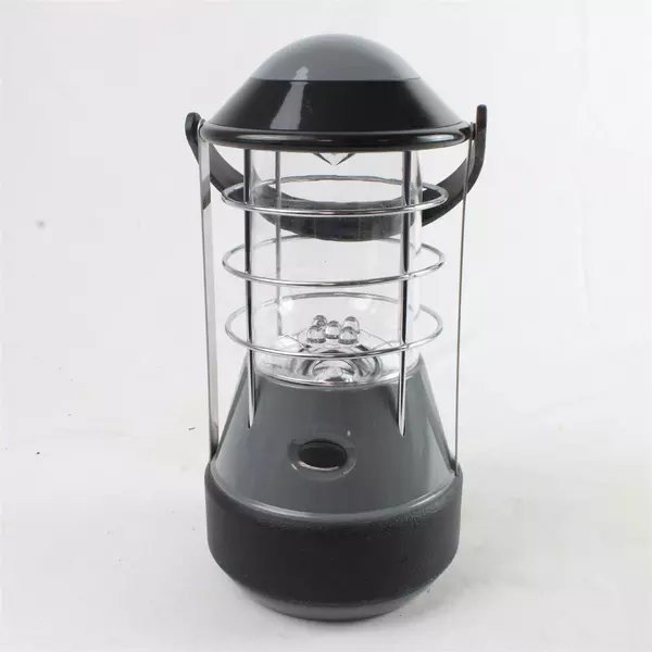 Smart Dynamo Hand Crank Lantern 5 LED No Batteries Emergency Camping 11"