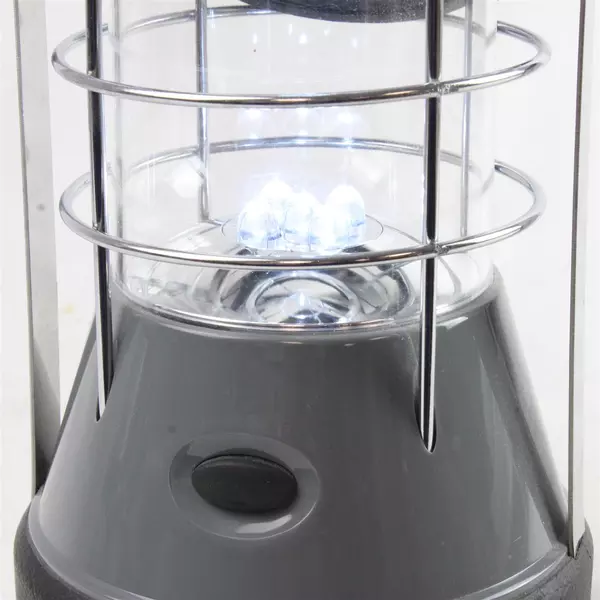 Smart Dynamo Hand Crank Lantern 5 LED No Batteries Emergency Camping 11"