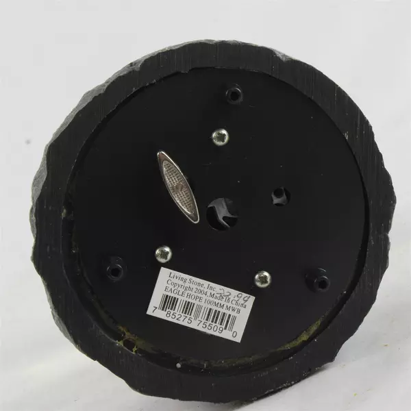 6" Eagle Snow Globe Musical w/ Bible Verse Front & Back