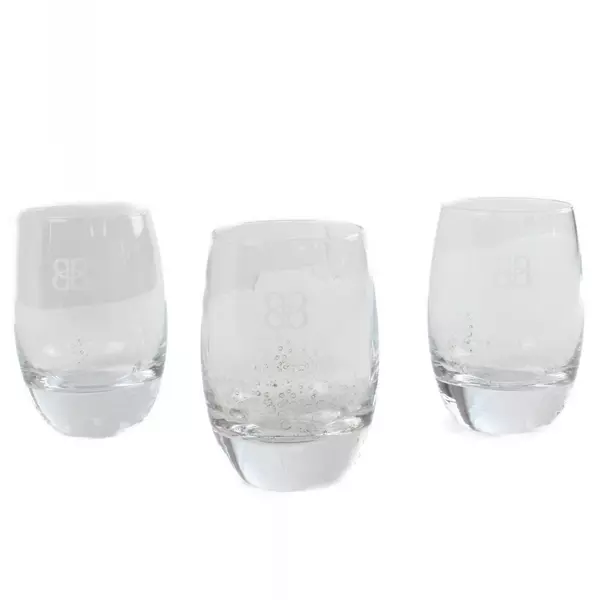 Set of 3 Baileys Irish Cream 8oz Glasses Vintage 8 oz Rocks Tumblers