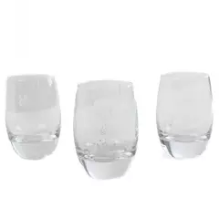 Set of 3 Baileys Irish Cream 8oz Glasses Vintage 8 oz Rocks Tumblers