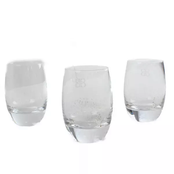 Set of 3 Baileys Irish Cream 8oz Glasses Vintage 8 oz Rocks Tumblers