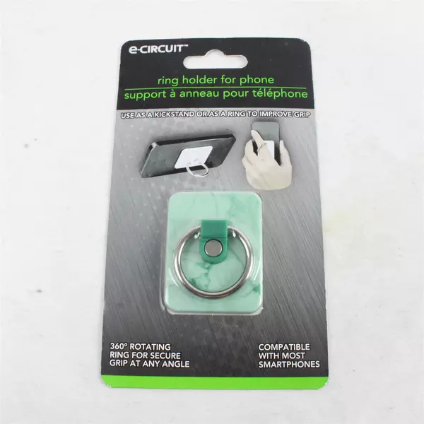 Lot of 2 E-Circuit Phone Ring Holder Kickstand Adhesive Low-Profile