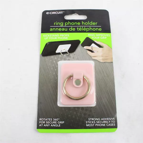Lot of 2 E-Circuit Phone Ring Holder Kickstand Adhesive Low-Profile