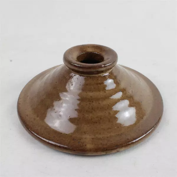Brown Ceramic Stoneware Lid for Soup Bowl or Mug 4.75in (Only the Lid)