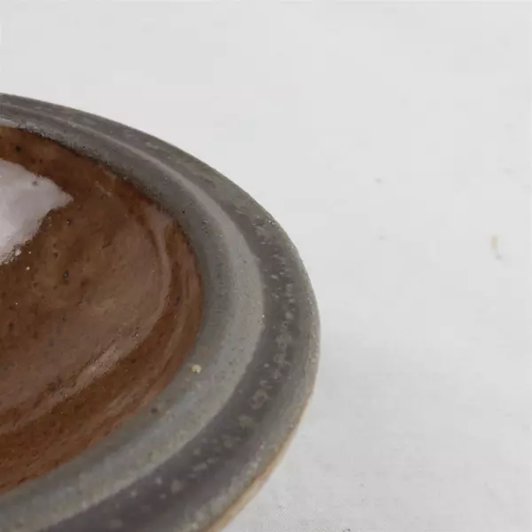 Brown Ceramic Stoneware Lid for Soup Bowl or Mug 4.75in (Only the Lid)