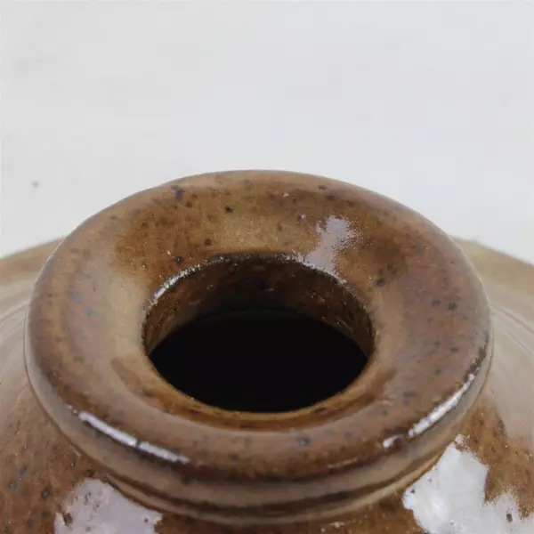 Brown Ceramic Stoneware Lid for Soup Bowl or Mug 4.75in (Only the Lid)