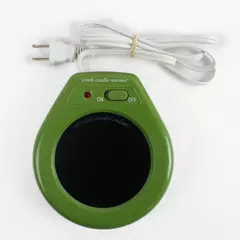 Comfy Candle Warmer Green Electric Warming Tray Wax Melter Hot Beverage CS-2