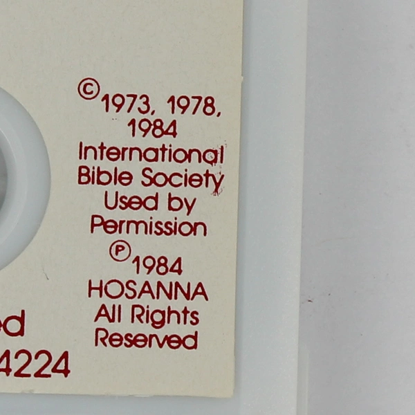 The Bible on Cassette NIV New Testament 12 Tapes Hosanna