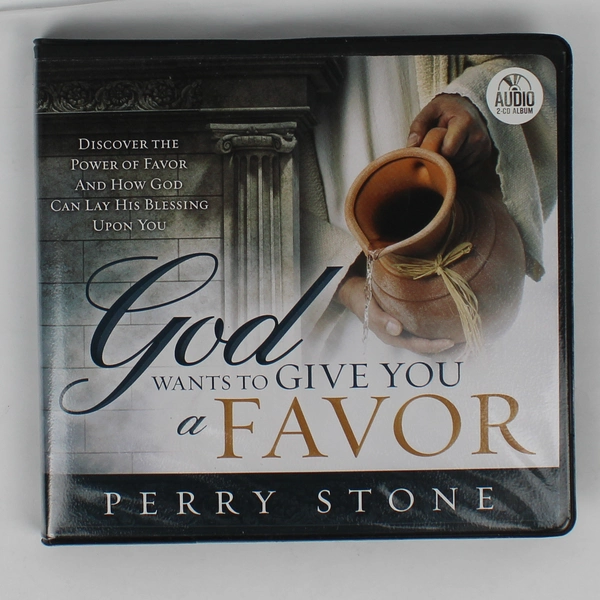 Perry Stone God Wants To Give You A Favor 2 CD Audio Book