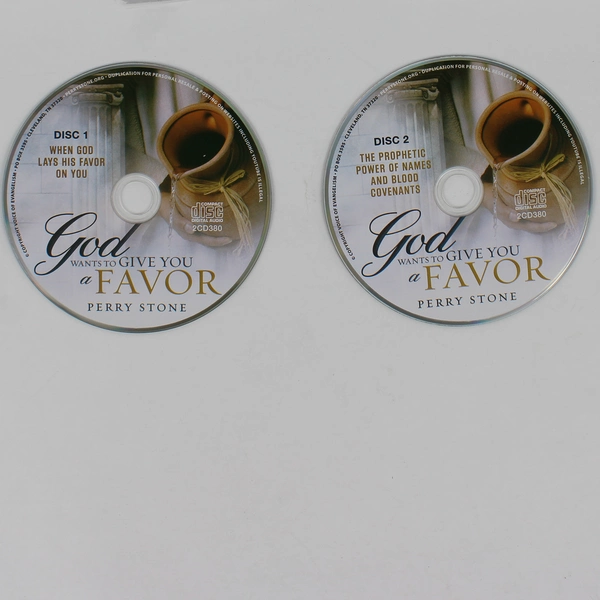 Perry Stone God Wants To Give You A Favor 2 CD Audio Book