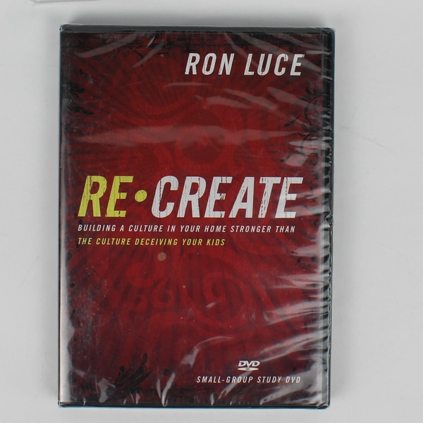 ReCreate Christian Ministry Religion Culture Parenting Kids Ron Luce Sealed DVD