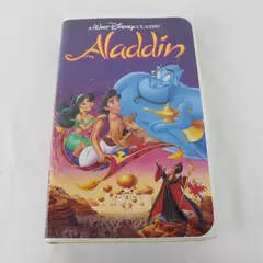 Aladdin Black Diamond VHS Walt Disney Classic Animated Movie