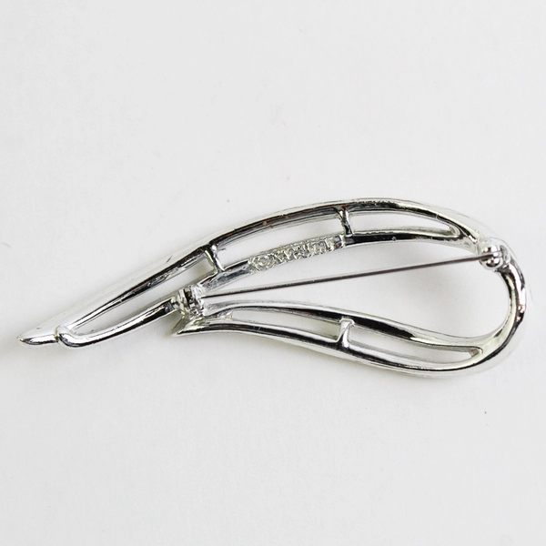 Vintage Sarah Coventry Silver Tone Brooch Pin 2.75 inches