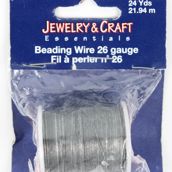 Spool of Beading Wire 26 Gauge 24 yds., New  