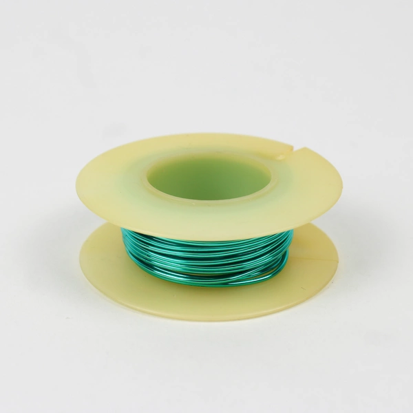 Lot of 3 Artistic Wire 15 & 20yd. Spools, Green & Blue Unused 