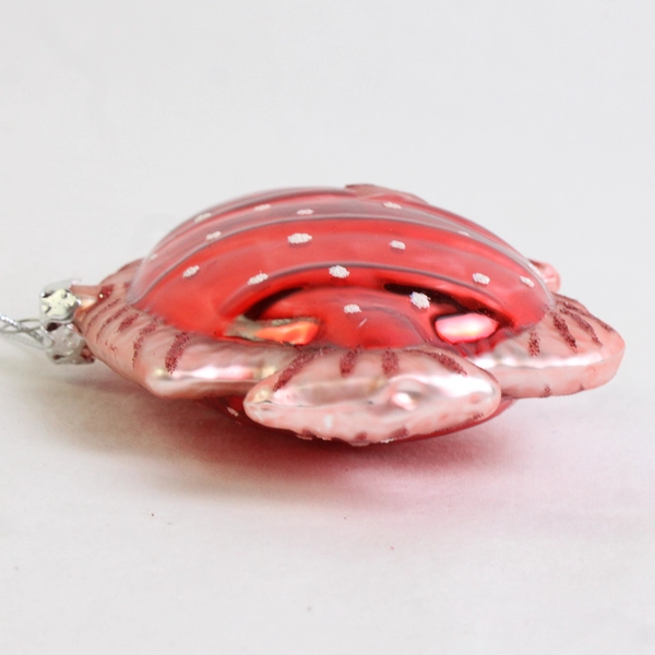 Maui Hawaii Red Fish Souvenir Glass Christmas Ornament 4"