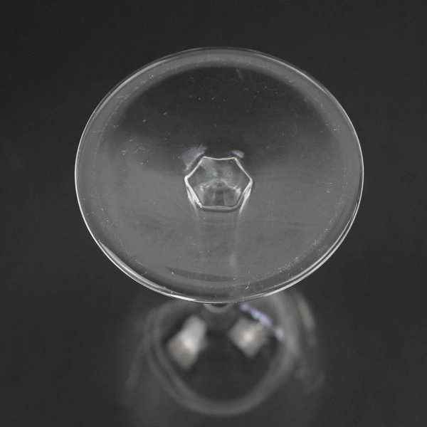 Four 'Michelbook Ladies Invitational 2001' Print Clear Wine Glasses 6.75" Tall