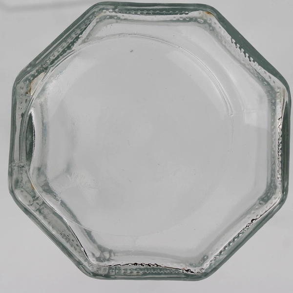 Lot Of 2 Matching Unbranded Clear Glass Decorative Vases Tulip Shaped  10" Tall