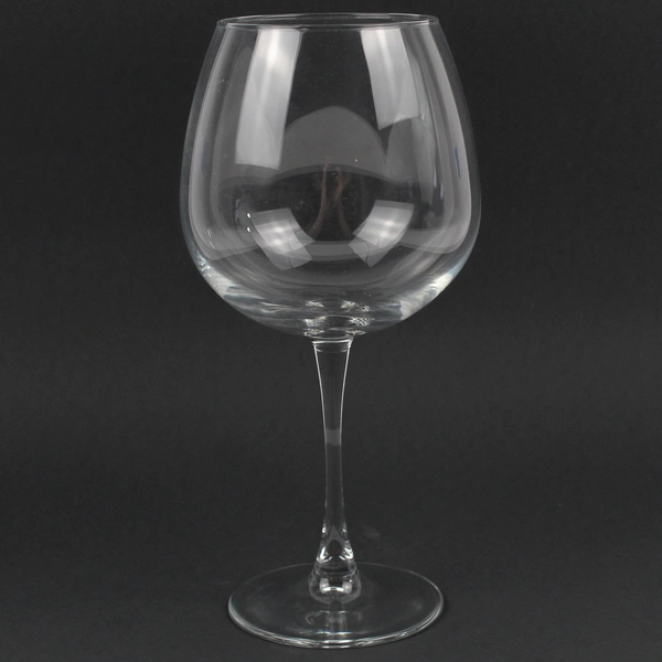 Lot Of 3 Matching Unbranded Large Clear Wine Glass 9" Tall