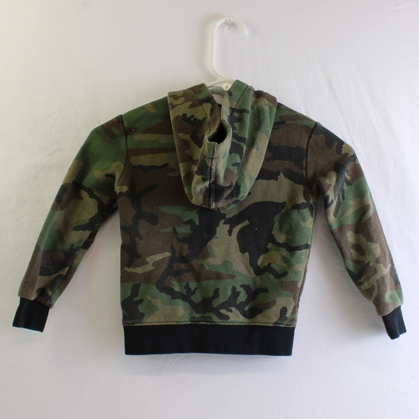 Nike Air Jordan Camo Zip-Up Hoodie Boys' Size 3T 2-3 Yrs