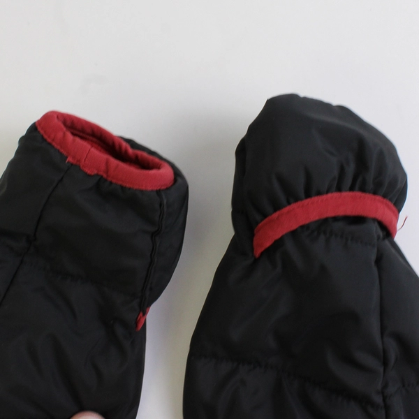 Nike Air Jordan Black and Red Puffer Snowsuit Infant Size 6M