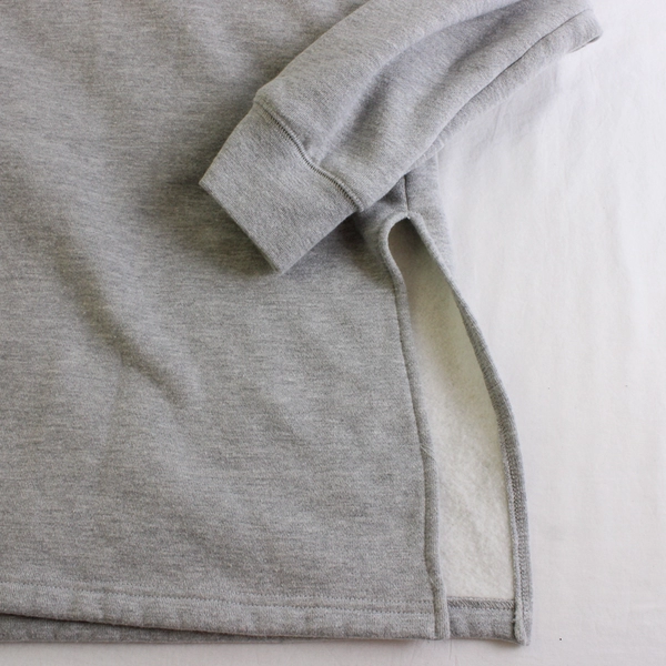 Lands' End Gray Hoodie Lounge Dress Women's Medium