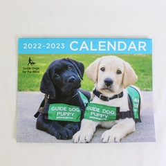 2022-2023 Guide Dogs For The Blind Wall Calendar Dogs Puppies