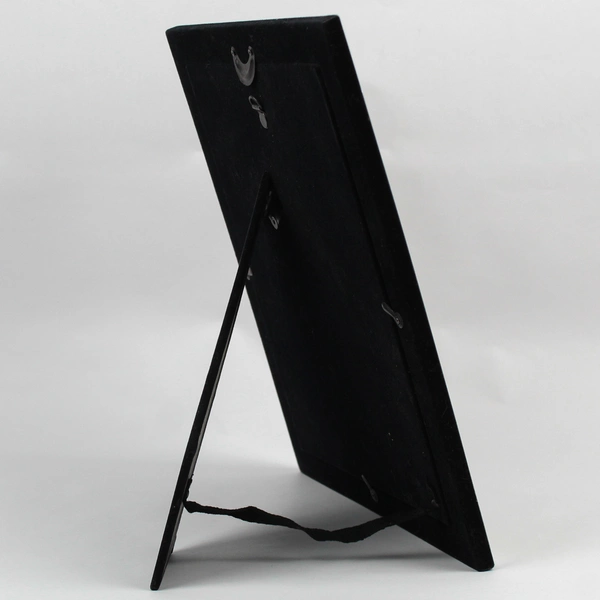 Vintage Gold and Silver-Tone Metal Tabletop Picture Frame 8" x 10"