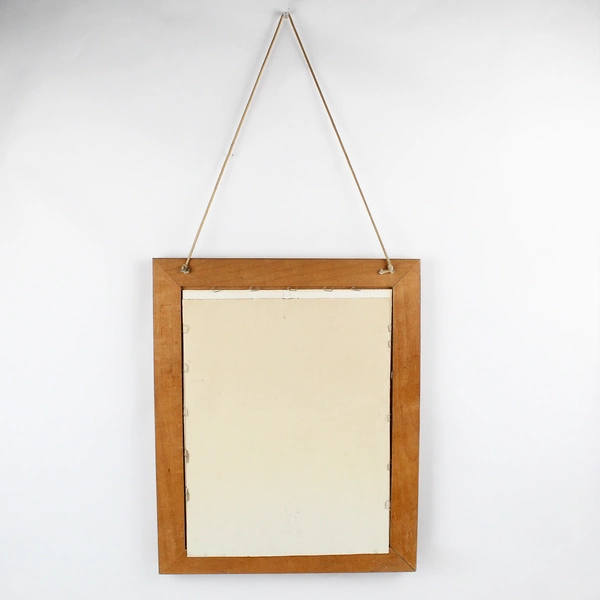 Vintage Warm-Tone Wall-Hanging Wooden Picture Frame 11" x 14"