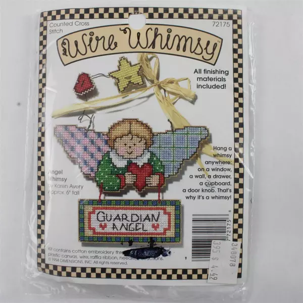 Lot of 4 Cross Stitch Kits Opened Pre-Owned Missing Needle Possible