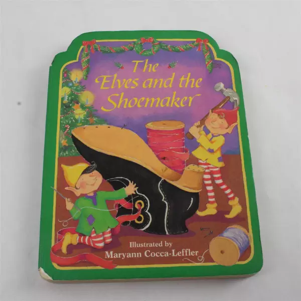 The Elves and the Shoemaker Pudgy Pal Board Book Maryann Cocca-Leffler