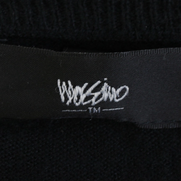 Mossimo Women's Plus XXL Black Knit Henley Raglan Long Sleeve Dress