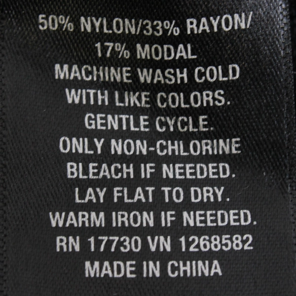 Mossimo Women's Plus XXL Black Knit Henley Raglan Long Sleeve Dress