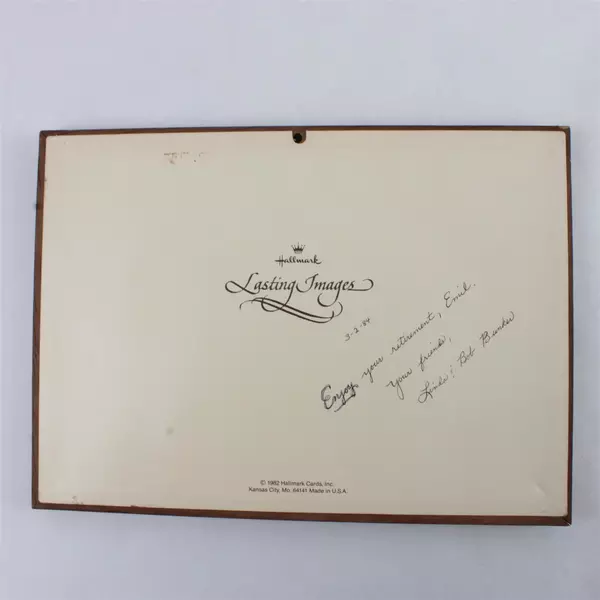 Hallmark Lasting Images Louis Conrad Hill Picture Frame 8x11 Brown