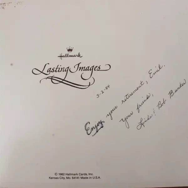 Hallmark Lasting Images Louis Conrad Hill Picture Frame 8x11 Brown