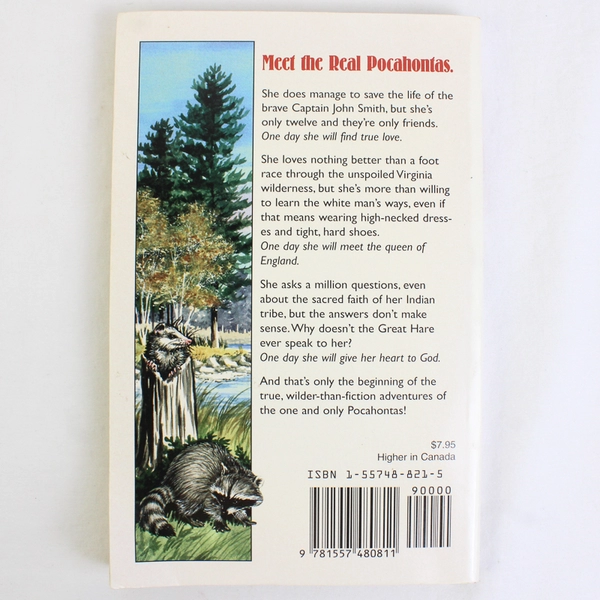 Vintage Pocahontas by Colleen L Reece An Historical Novel 1995 Paperback