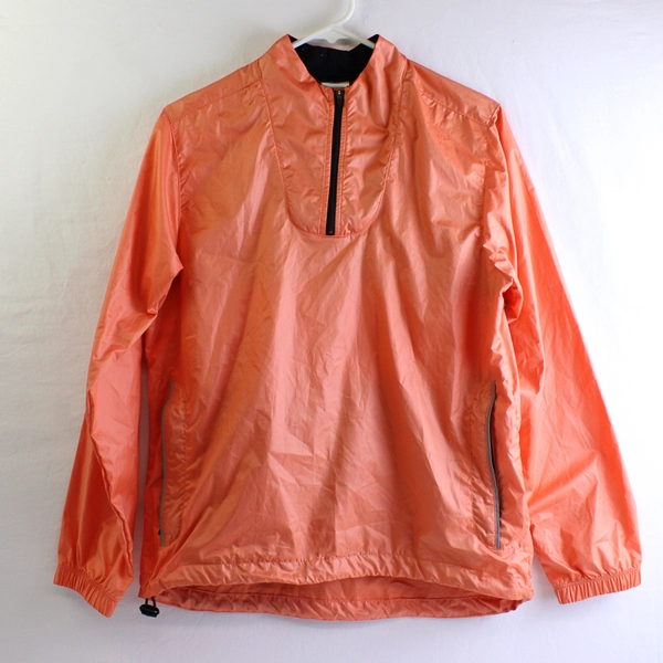 Nike Women's S Salmon Pink 1/4 Zip Pullover Windbreaker