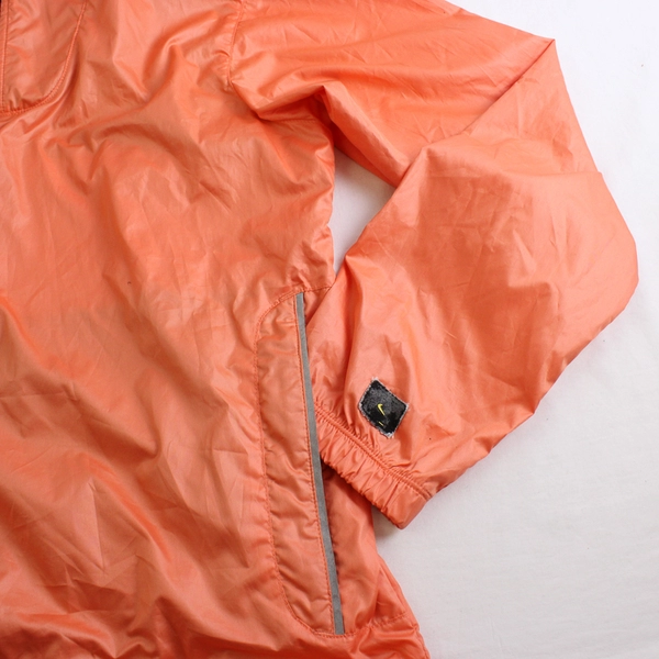 Nike Women's S Salmon Pink 1/4 Zip Pullover Windbreaker