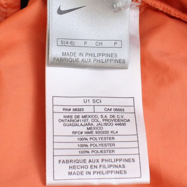 Nike Women's S Salmon Pink 1/4 Zip Pullover Windbreaker