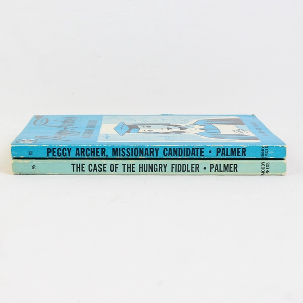 Vintage Lot of 2 Moody Youth Library Books by Bernard Palmer 1961 1962 Paperback